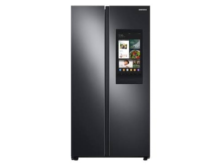 27-3-cu-ft-smart-side-by-side-refrigerator-with-family-hub-in-black-stainless-steel-1