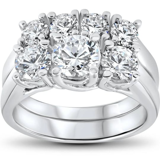 3-ct-diamond-engagement-wedding-ring-set-3-stone-matching-band-14k-white-gold-1