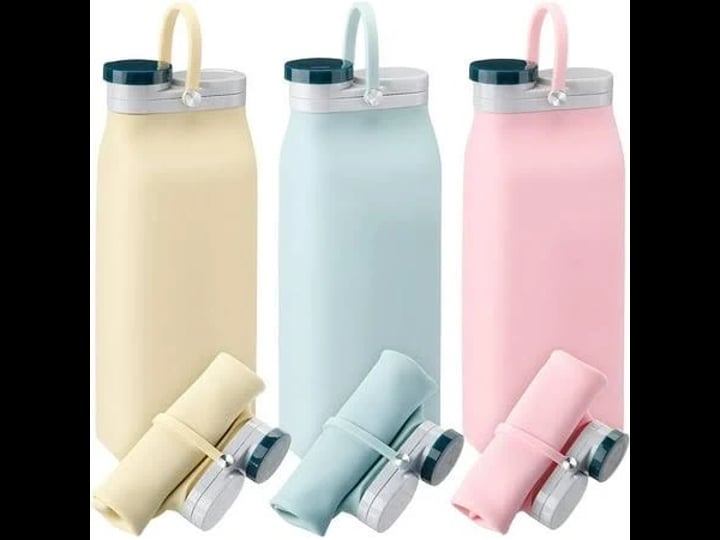 3-pcs-collapsible-water-bottles-flat-silicone-foldable-water-bottles-portable-pouch-reusable-leak-pr-1