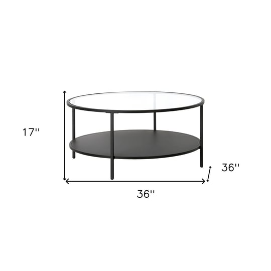 36-black-glass-round-coffee-table-with-shelf-1