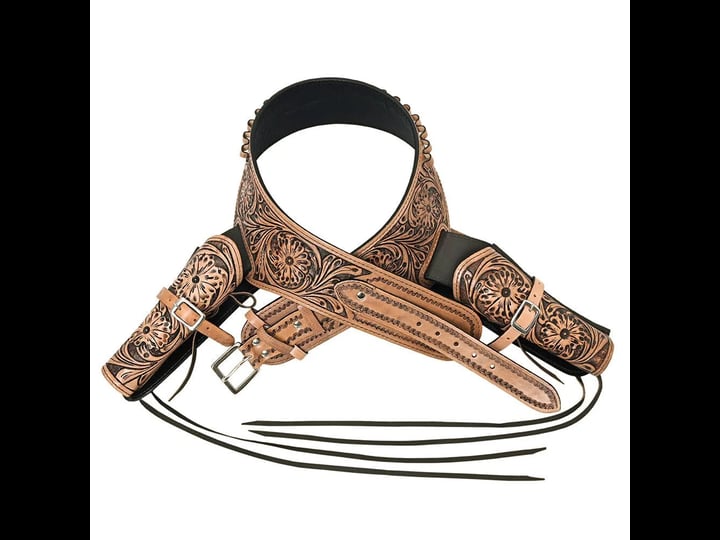 38-in-hilason-western-double-hand-gun-holster-rig-44-45-cal-leather-1