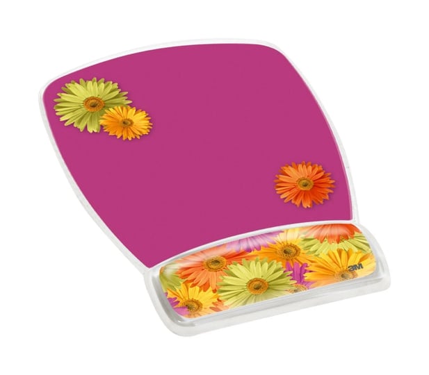 3m-precise-mouse-pad-with-gel-wrist-rest-daisy-design-mw308ds-1