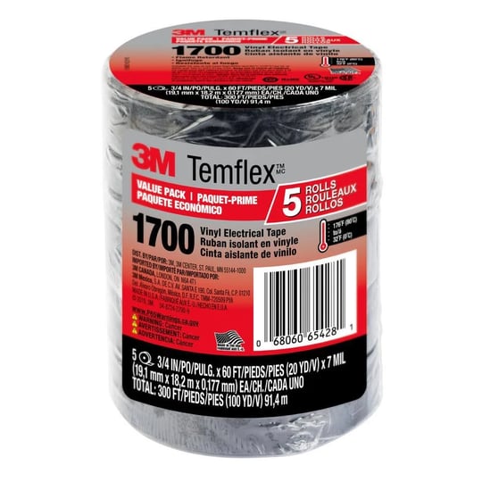 3m-temflex-3-4-in-x-60-ft-1700-electrical-tape-black-5-pack-1