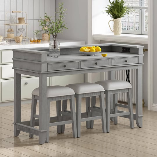 4-piece-dining-bar-table-set-with-3-upholstered-stools-rubber-wood-counter-height-multifunctional-di-1