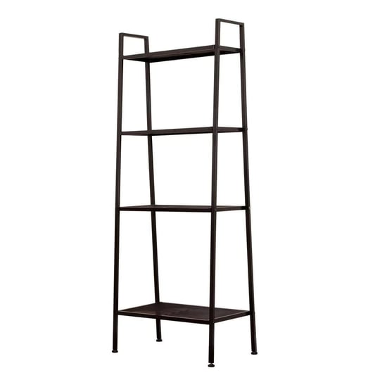 4-tier-storage-ladder-bookshelf-black-1