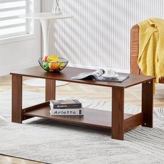 43-3-in-modern-and-practical-walnut-textured-double-layered-coffee-tea-table-for-living-room-1