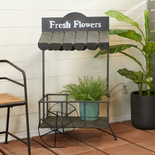44-in-black-metal-indoor-outdoor-flower-cart-plantstand-1