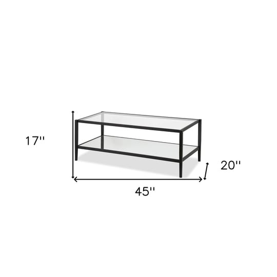 45-black-glass-rectangular-coffee-table-with-shelf-521046-1