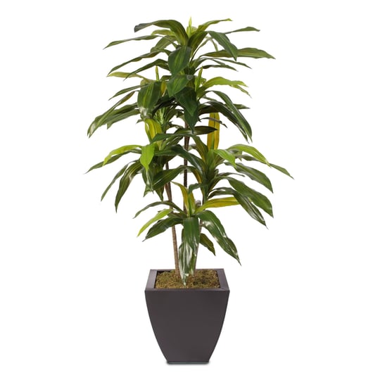 4ft-real-touch-dracaena-massangeana-tree-in-a-metal-pot-1
