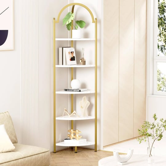 5-tier-arched-corner-shelf-stand-gold-corner-bookshelf-with-white-marble-panels-1