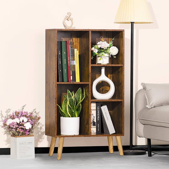 5-tier-mid-century-modern-wood-bookcase-free-standing-narrow-bookshelves-for-bedroom-and-living-room-1