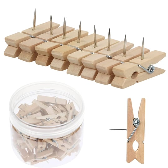 50-pcs-push-pin-with-wooden-clips-durable-wooden-push-pins-decorative-pushpins-tacks-thumbtacks-tack-1