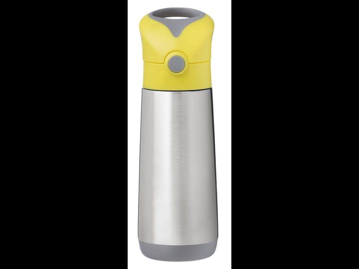 500ml-insulated-drink-bottle-lemon-sherbet-yellow-and-gray-b-box-1
