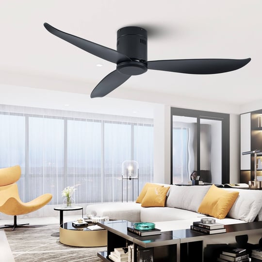 52-low-profile-ceiling-fan-no-light-black-flush-mount-ceiling-fans-without-lights-1