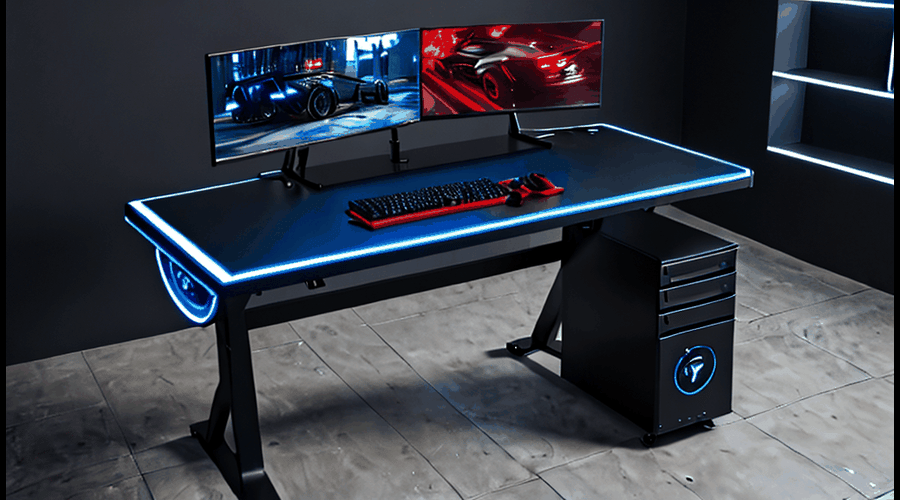 Discover the ultimate gaming experience with our top-rated 55 inch gaming desks, featured in this comprehensive product roundup. Featuring an array of designs, sizes, and configurations to suit all preferences, these state-of-the-art desks are ideal for streamers, gamers, and content creators alike.
