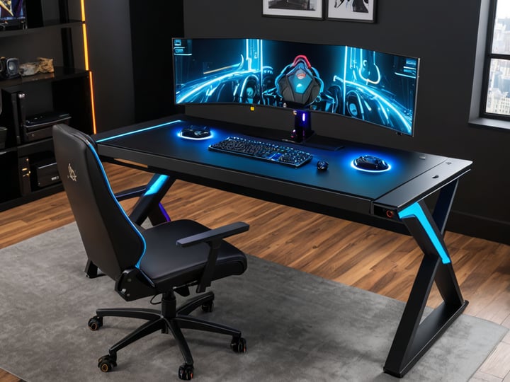 55 Inch Gaming Desks-4