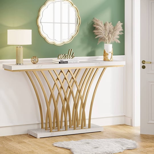 59-inch-gold-console-table-modern-entryway-table-with-white-faux-marble-toptable-white-and-gold-1