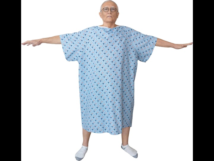 5xl-hospital-gown-oversized-hospital-gown-washable-patient-robe-with-back-ties-reusable-big-size-hos-1