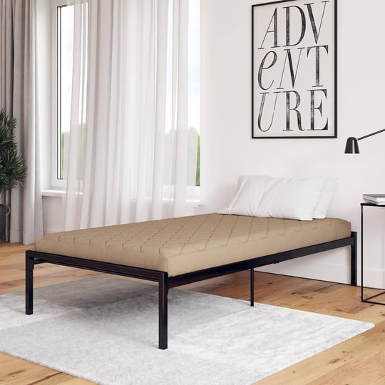 6-twin-quilted-top-bunk-bed-mattress-tan-1