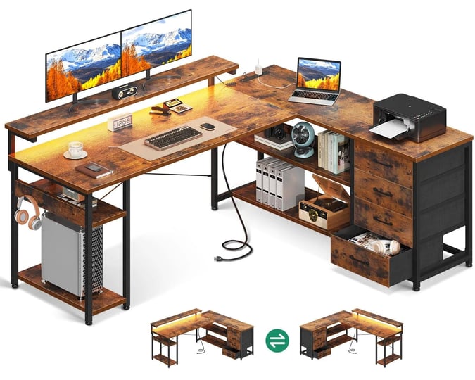 61-l-shaped-desk-with-drawer-with-power-outlets-adamsbargainshop-1
