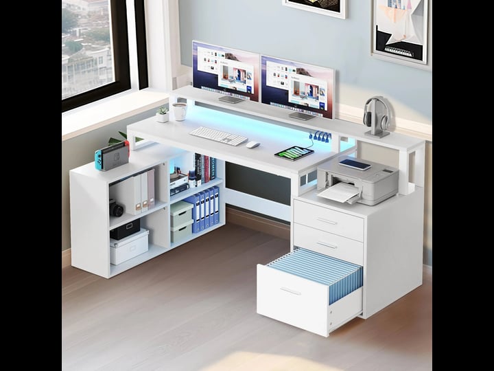 65-inch-l-shaped-desk-with-power-outlets-and-monitor-stand-computer-desk-with-led-light-file-cabinet-1