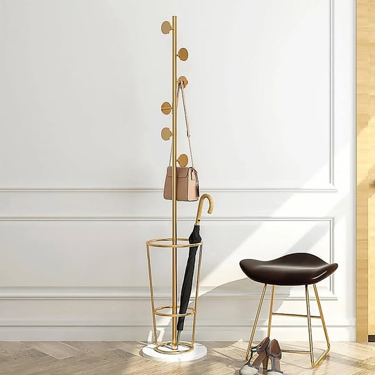 67-entryway-metal-round-hooks-coat-rack-with-umbrella-rack-base-gold-1