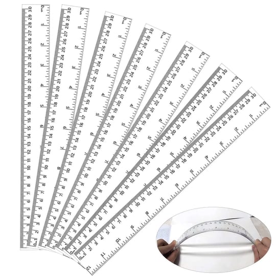 7-pack-clear-rulers-plastic-ruler-12-inch-transparent-straight-ruler-with-centimeters-and-inches-kid-1
