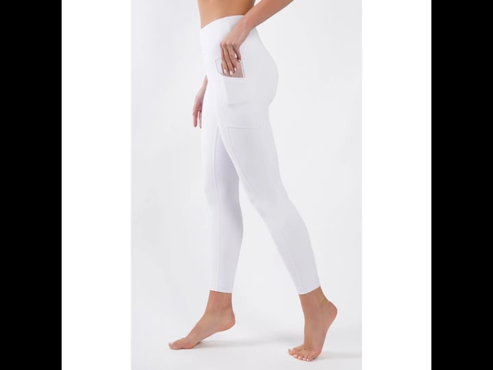 90-degree-by-reflex-high-waist-tummy-control-interlink-squat-proof-ankle-length-leggings-white-small-1