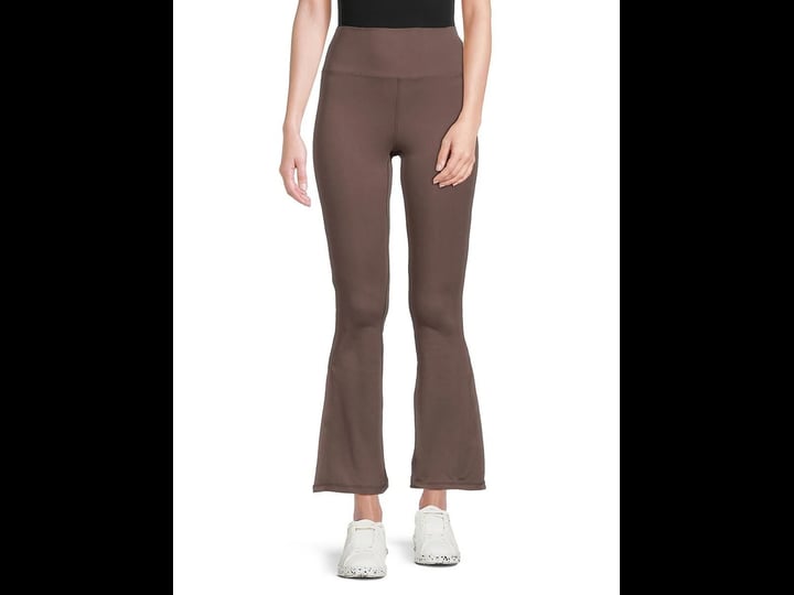 90-degree-by-reflex-womens-chelsea-split-hem-flare-leggings-mocha-size-xs-1