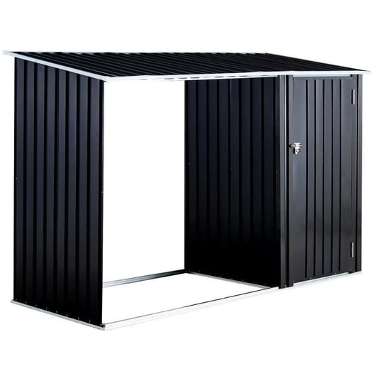 98-in-x-41-in-x-63-5-in-galvanized-steel-outdoor-firewood-storage-shed-firewood-rack-storage-shed-fi-1