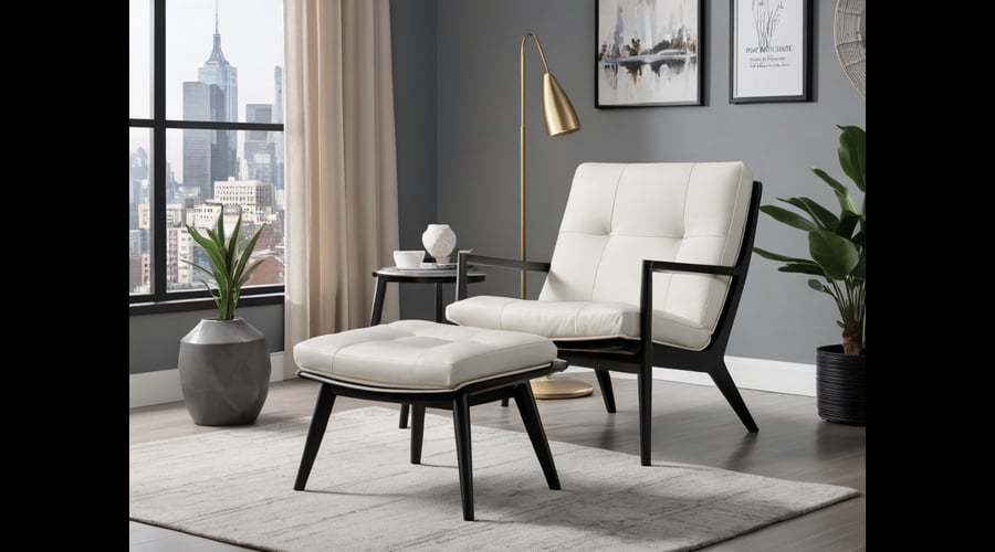 Discover an array of stylish accent chairs with ottomans, perfectly suited for adding elegance and comfort to your living space in this comprehensive roundup article.