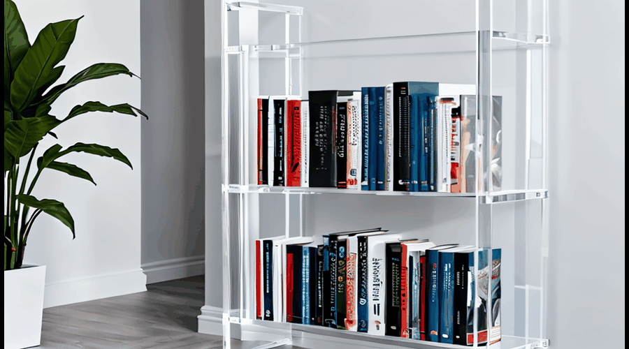 Find the right acrylic bookshelf for your space with our detailed comparison of stylish and practical options, featuring clear acrylic panels that showcase your books while adding a modern touch to any room.
