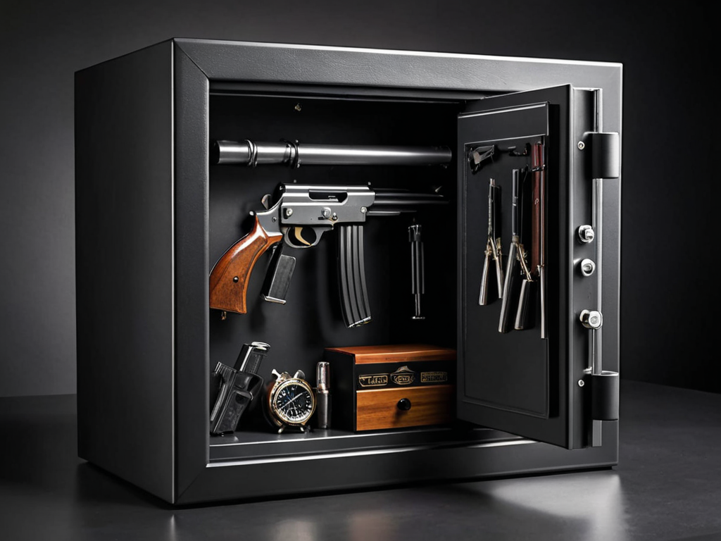Alarm Clock Gun Safes-3