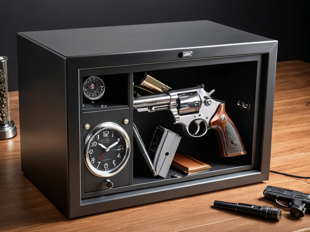 Alarm Clock Gun Safes-6