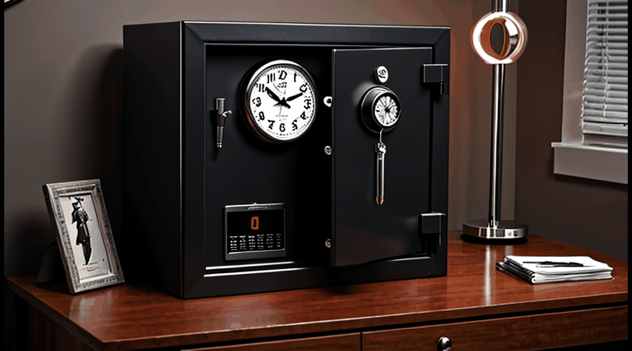 Find the right alarm clock gun safe with our comparison of secure options that blend reliable storage with convenient timekeeping.