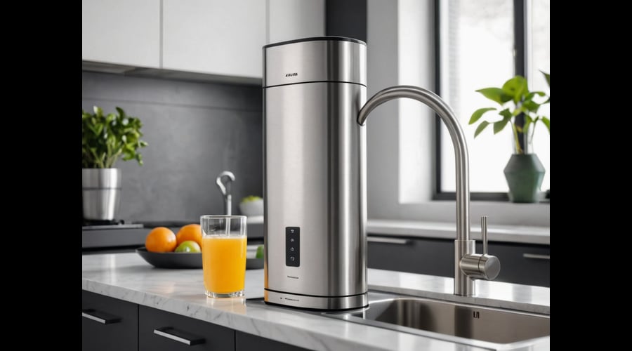 Discover the best alkaline water filters on the market, as we review top-rated products, features, and benefits to help you make an informed decision on improving your water's health-boosting properties.
