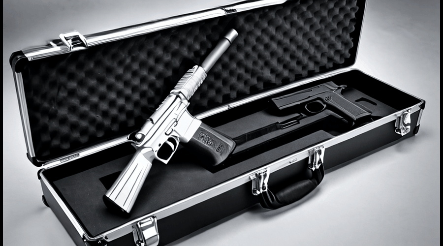 Our aluminum gun cases combine superior protection with lightweight durability.