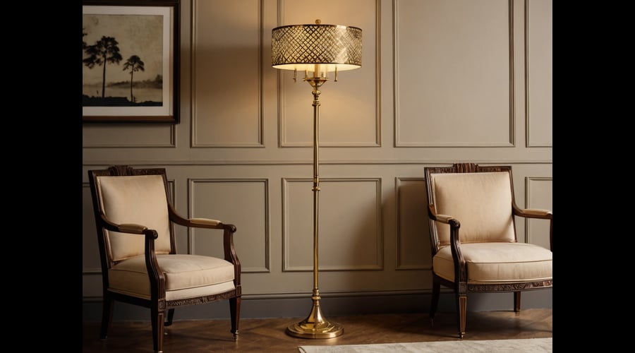 Our Art Deco floor lamp roundup showcases distinctive floor lighting pieces, each featuring ornate designs and clean lines characteristic of the 1920s and 1930s.
