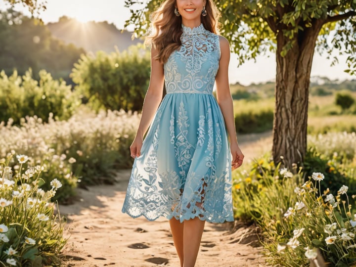 Baby-Blue-Midi-Dress-4