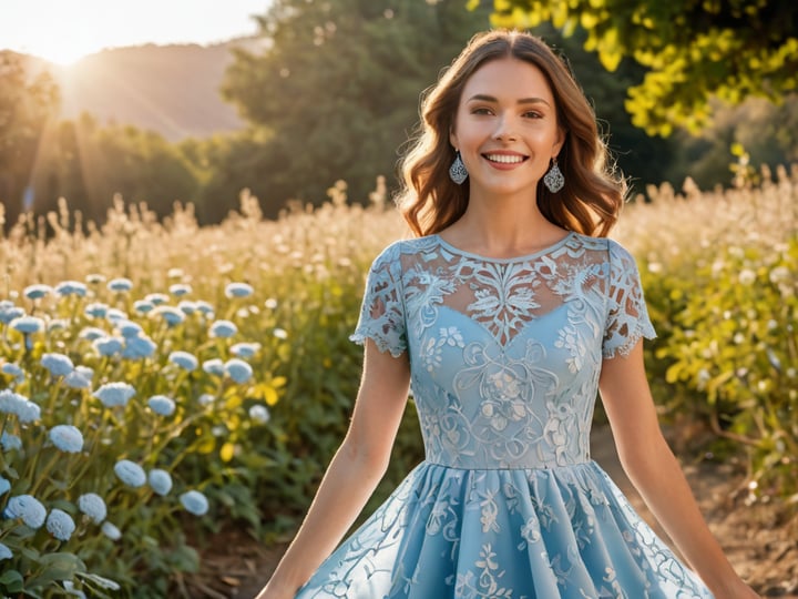 Baby-Blue-Midi-Dress-5