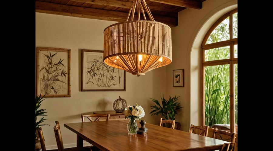 Illuminate Your Space: Our Top 12 Bamboo Chandeliers for a Chic and Eco-Friendly Look