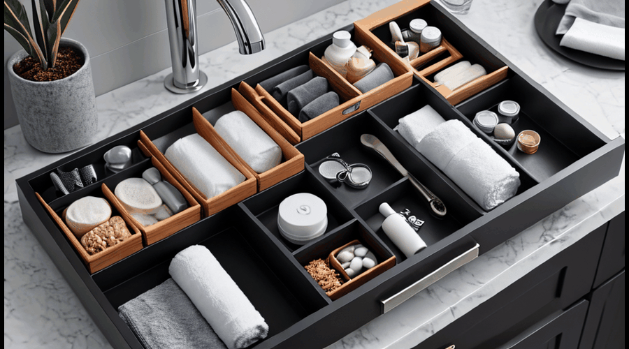 Explore a variety of popular bathroom countertop organizers that offer functional storage solutions for your essentials, transforming your bathroom into an organized haven.