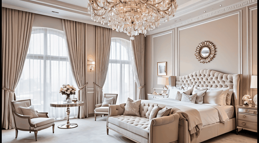 A curated selection of the best bedroom crystal chandeliers, featuring elegant designs and sparkling details to transform your master suite.