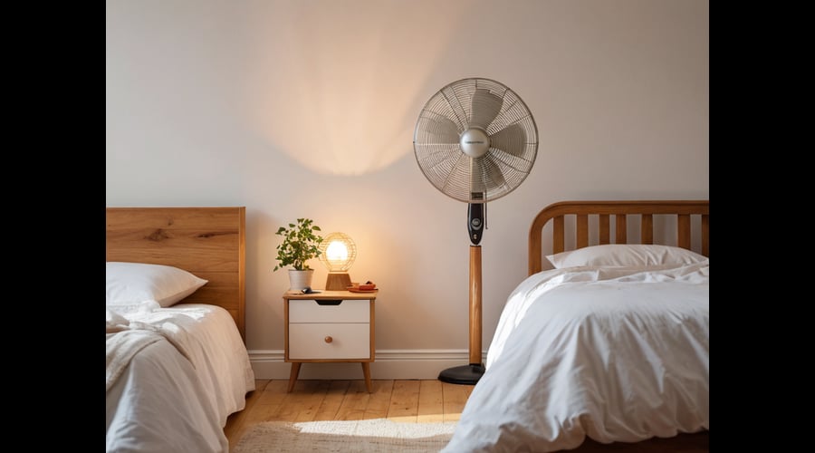 Discover the top-rated bedroom fans with lights, curated to bring you optimal comfort and a soothing atmosphere for the perfect night's sleep.