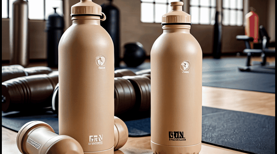 Beige Water Bottles