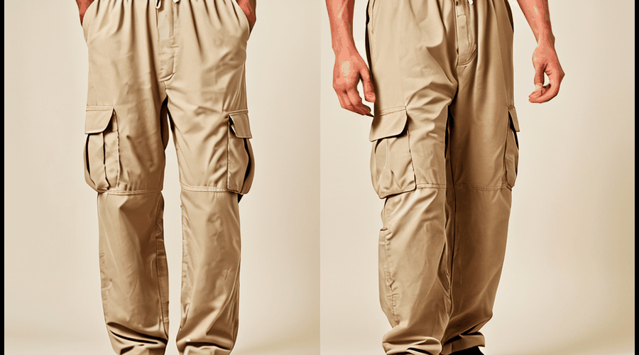 Beige Parachute Pants
