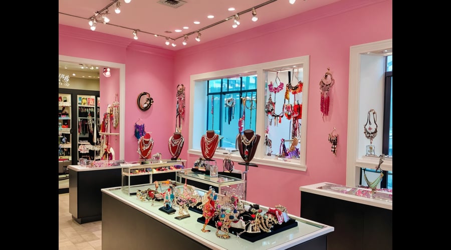 Dazzling collection of Betsey Johnson jewelry featuring bold, colorful designs and playful motifs.