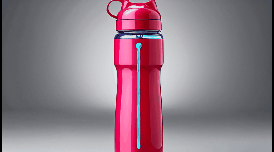 Big Water Bottle with Straw