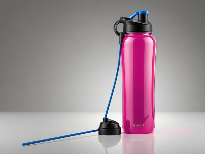 Big Water Bottle with Straw-4