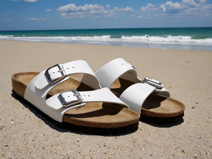 Birkenstock-White-Sandals-2